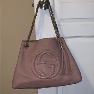 Gucci Soho Tote-Blush Pink